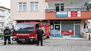 Ordu Büyükşehir itfaiyesi Gülyalı'da