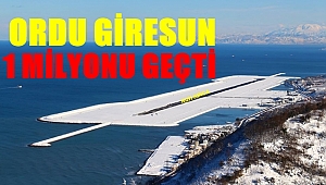 Ordu Giresun 2019'da 1 milyon yolcuyu geçti