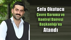 Sefa Okutucu Daire Başkanı oldu