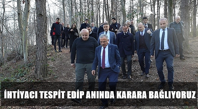 Büyükşehir tam kadro Ünye&#039;de