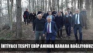 Büyükşehir tam kadro Ünye'de