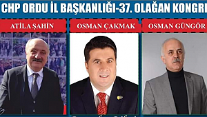 CHP Ordu  İl Başkanı kim olacak