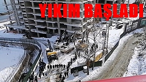 Ordu'da Belde Evler Yıkılıyor