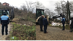 Ordu'da kaçak hafriyata sıkı denetim