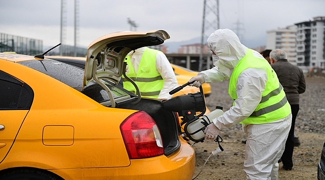 Altınordu&#039;da Koronavirüs mesaisi