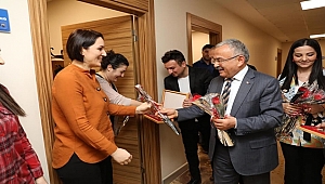 Başkan Güler Kadın Personelleri Unutmadı