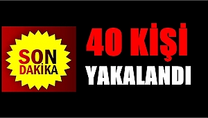 Ordu'da 12 kişi tutuklandı