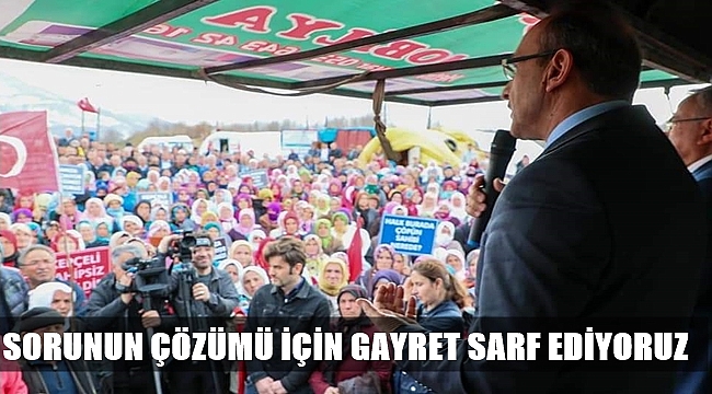 Vali Yavuz: Çalışmaların engellenmesi konusunda taviz verilmeyecektir