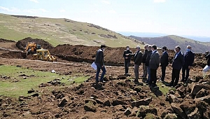 Argan Yaylası'na gölet kazandırılıyor