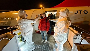 Azerbaycan'dan 181 vatandaşımız Ordu'ya getirildi