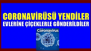 Ordu'da coronavirüsü yenen hastalar evlerine çiçeklerle uğurlandı