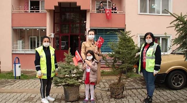 Ordu'da findanlar fidanlarla buluştu