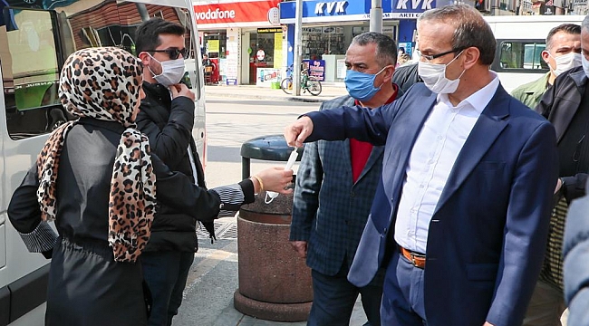 Ordu'da maske dağıtımı hızlanıyor
