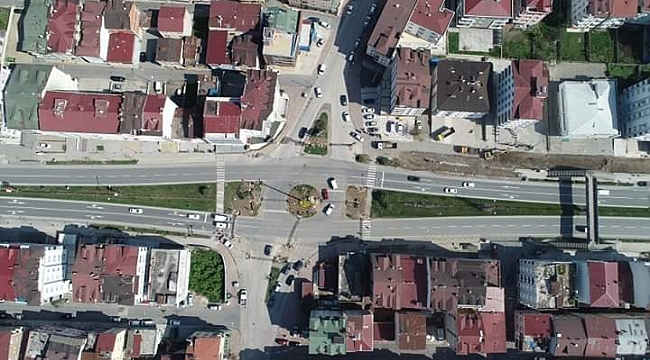 Rus Pazarı Kavşağı yeniden düzenleniyor