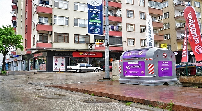 Altınordu'da çöp konteynerleri yenileniyor