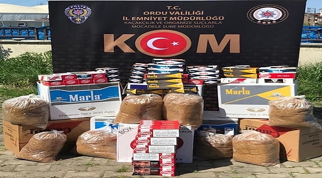 Altınordu İlçesi'nde ele geçirildi