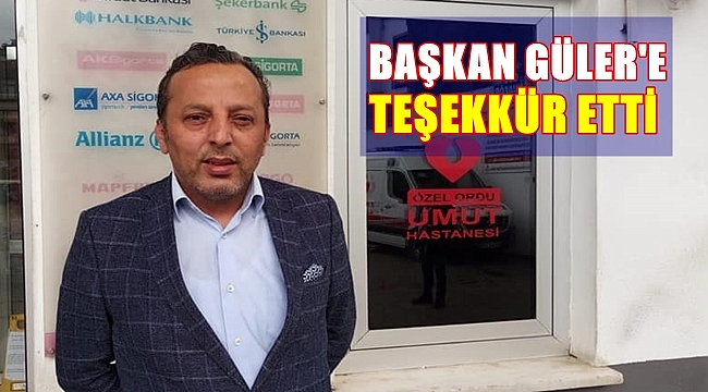 Altunel: Bu dönemde yanımızda olan tek kişi Başkanımız Hilmi Güler olmuştur