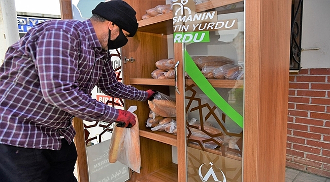 İhtiyacı olan alıyor imkanı olan bırakıyor