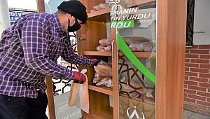 İhtiyacı olan alıyor imkanı olan bırakıyor