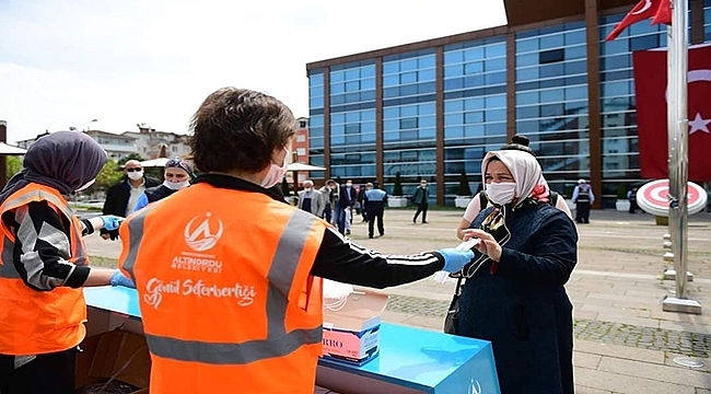 Maskeler Altınordu Belediyesi'nden