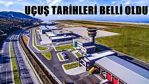 Ordu Giresun'dan iç ve dış hat uçuşları başlıyor