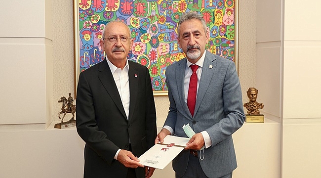 Adıgüzel fındık raporunu Kılıçdaroğlu'na teslim etti