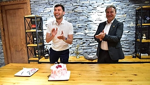 Bornova Belediyesi'nden Gülyalı Belediyesi'ne doğum günü hediyesi