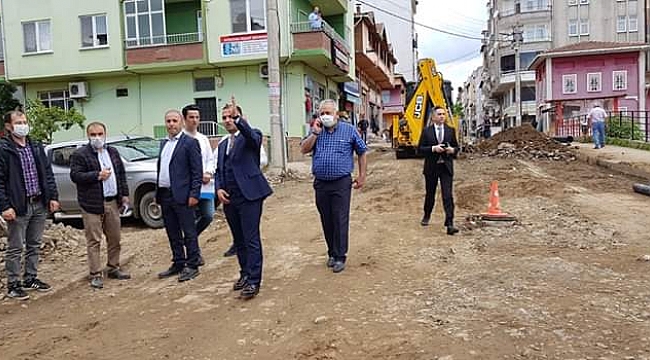 Büyükşehir Fatsa'nın kalbine girdi