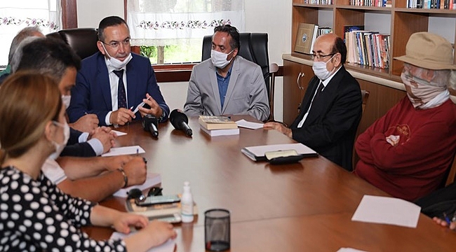 Kent Konseyi'nden Rektör Akdoğan'a teşekkür