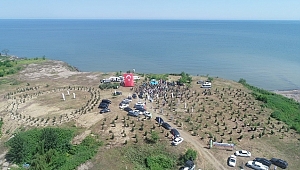 Sağlık Kahramanları için fidan dikildi