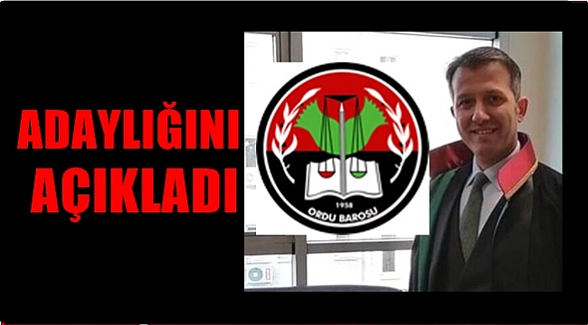 Av. Atilla Tatar Baro Başkanlığına aday oldu