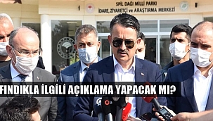 Bakan Pakdemirli bugün Ordu'da