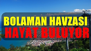 Bolaman Havzası Rehabilitasyon Projesi  çalışmaları başladı