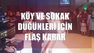 Artık Köy ve sokak düğünleri için ...