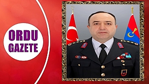 Ordu İl Jandarma Komutanlığına Alb.Gazi Demir atandı
