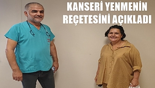 Neşeyle kanseri yendi