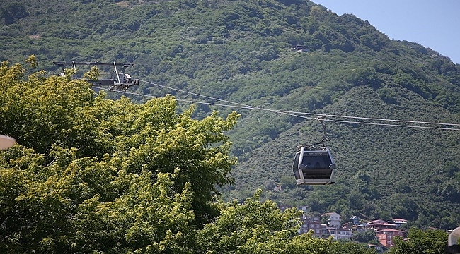 Teleferik ve Ters Ev  tekrar hizmete açıldı