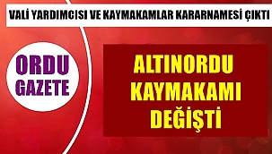 Vali Yardımcısı ve Kaymakamlar Kararnamesi çıktı