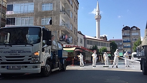Altınordu Belediyesi selin izlerini siliyor