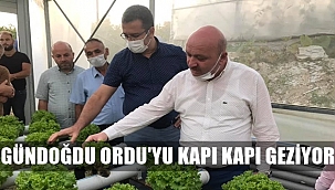 Gündoğdu: Fındık üreticimiz teşekkür ediyor