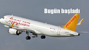 İzmir uçuşları başladı