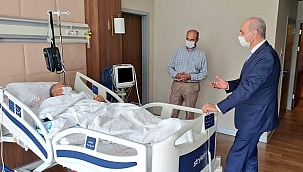 Kurtulmuş'tan Güler'e geçmiş olsun ziyareti