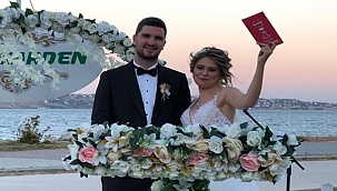 Melis ile Sertaç evlendi