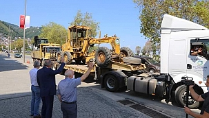 Ordu Büyükşehir Belediyesi Giresun'a ekip gönderdi