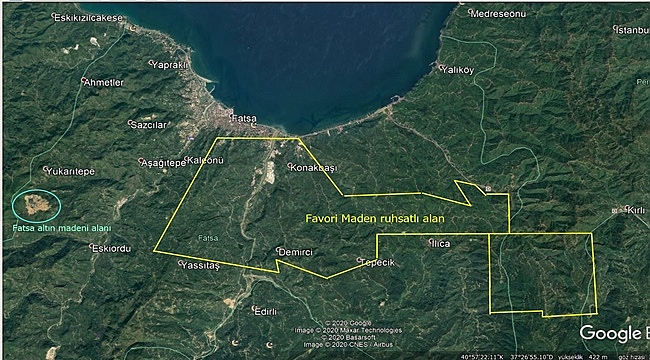 Ordu&#039;da 9 maden sahası ihaleye çıkıyor