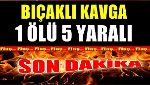Ordu'da bıçaklı kavga: 1 ölü 5 yaralı