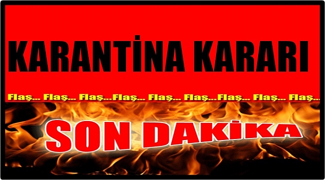 Ordu&#039;da bir mahalle daha kısmen karantinaya alındı