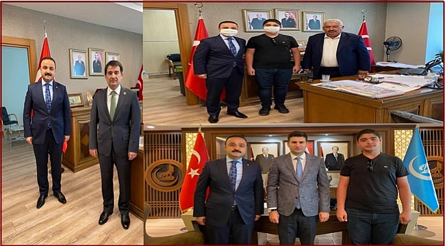 Şanlıtürk&#039;den üç ziyaret birden