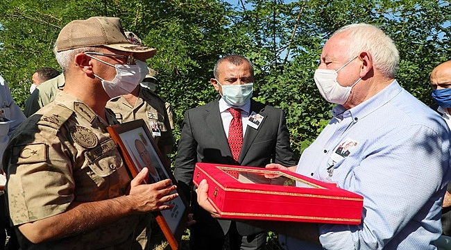 Şehidimizi cennete uğurladık