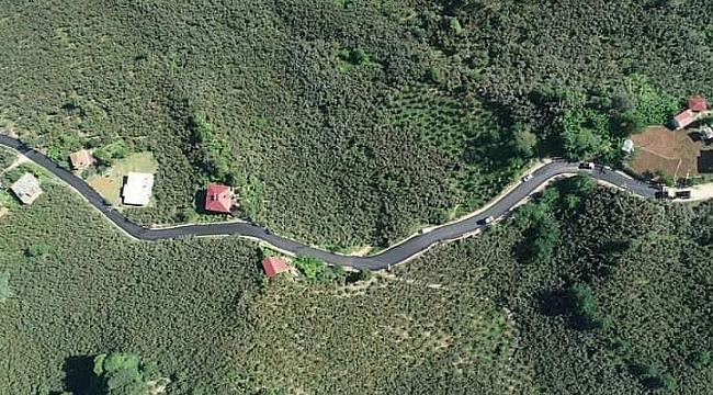 Ulubey&#039;de sıcak asfalt konforu